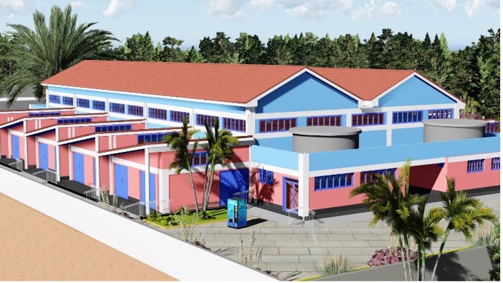 Construction site overview